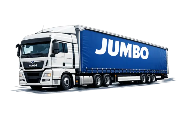 Грузоперевозки полуприцепом Юмба (Jumbo) из Новосибирска