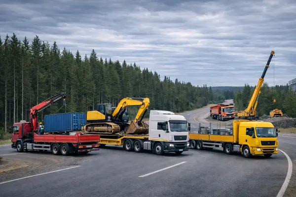 Перевозка тракторов в Новосибирске и по России